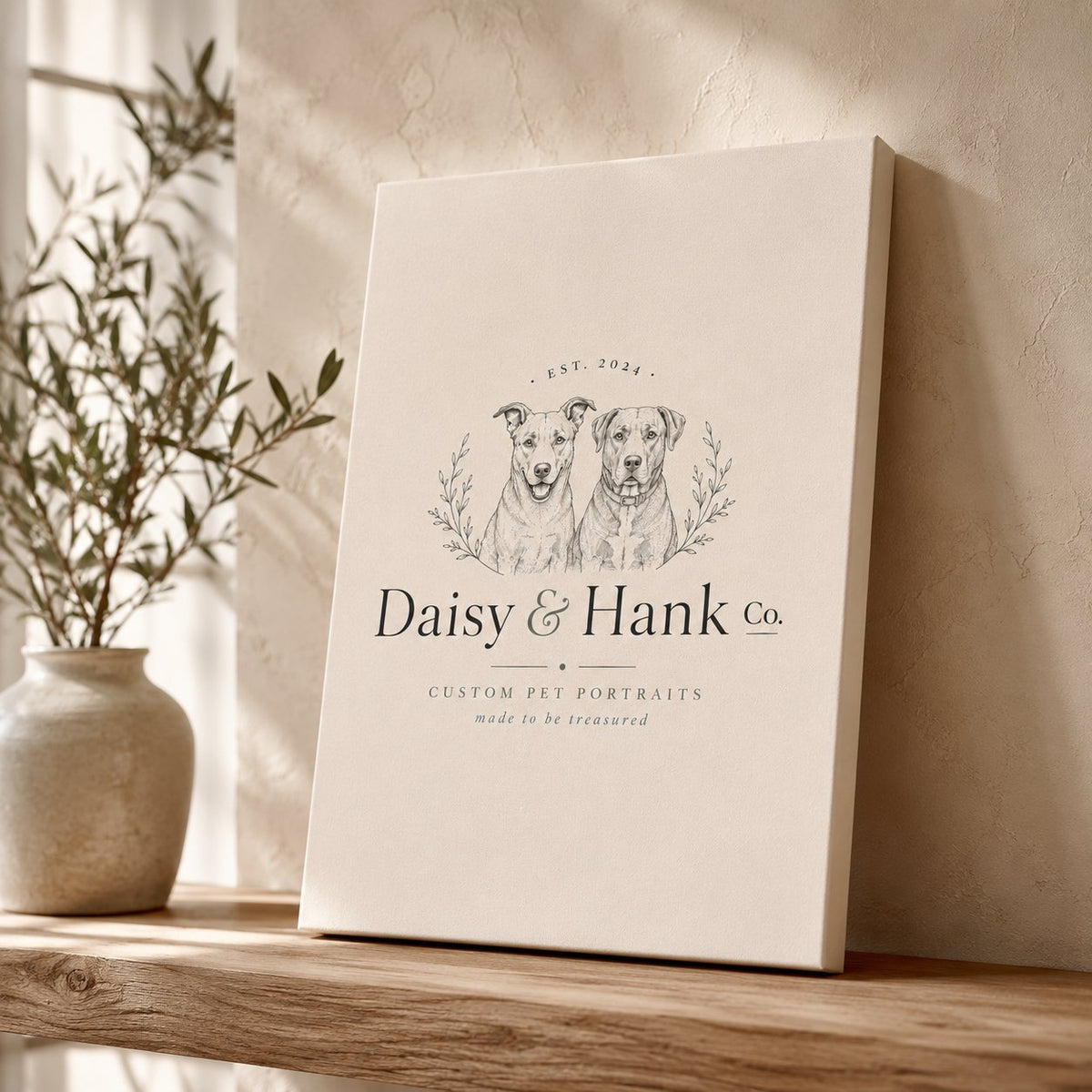 Custom Canvas Of Your Pet