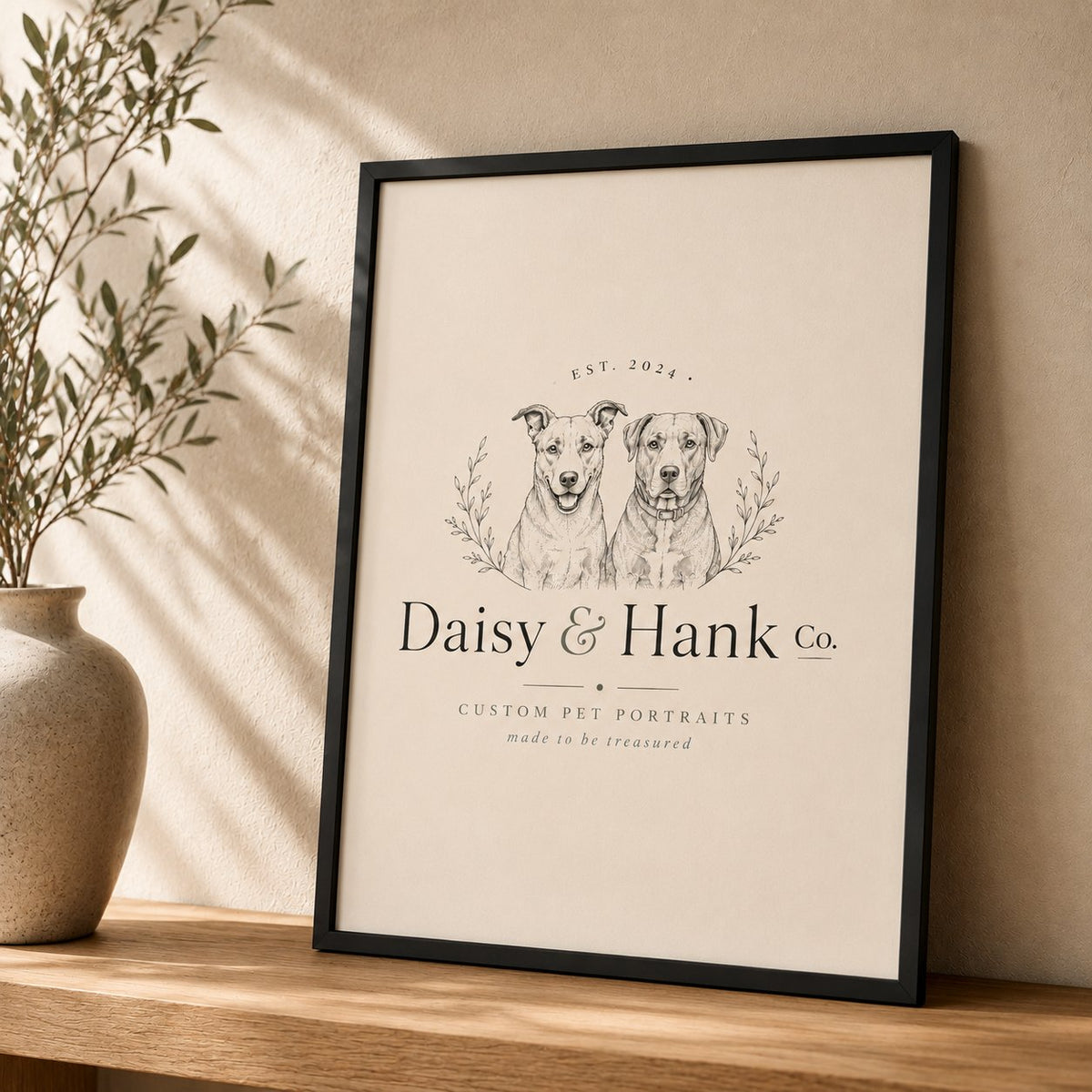 Custom Poster Print Of Your Pet